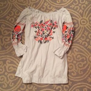 Free People Embroidered Dress